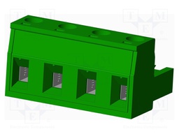 Connector: pluggable terminal block; plug; female; straight; 12A
