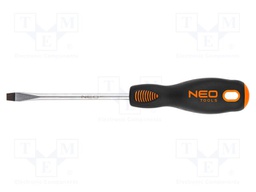 Screwdriver; slot; SL 6.5; 125mm