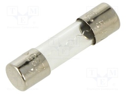 Fuse: fuse; 5A; 125VAC; quick blow; glass; 5.2x20mm; holders; 235