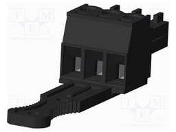 Connector: pluggable terminal block; plug; female; straight; 300V