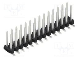 Connector: pin strips; pin header; male; PIN: 28; 2mm; SMT; 2x14