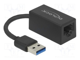 USB to Ethernet adapter; RJ45 socket,USB A plug; USB 3.2 Gen 1