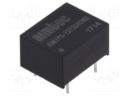 Converter: DC/DC; 1W; Uin: 10.8÷13.2V; Uout: 12VDC; Uout2: -12VDC