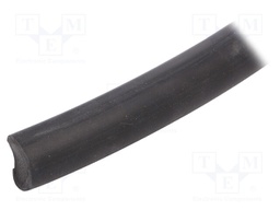 O-ring rope; NBR; black; Shore hardness: 70; L: 5m; Ø: 19mm