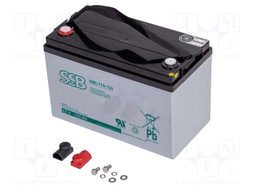 Re-battery: acid-lead; 12V; 110Ah; AGM; 328x172x220mm