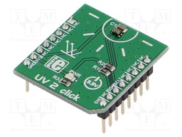 Click board; UV sensor; I2C; VEML6075; mikroBUS connector; 3.3VDC