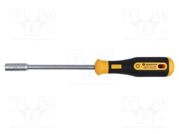 Screwdriver; hex socket; Blade length: 125mm; Overall len: 235mm