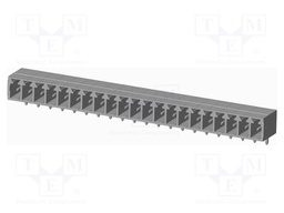 Connector: pluggable terminal block; socket; male; on PCBs