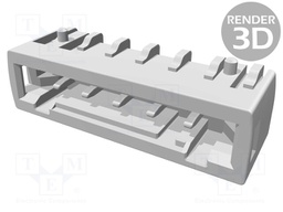 Connector: wire-board; female; PIN: 5; 2.54mm; Series: har-flexicon