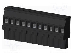 Connector: pluggable terminal block; plug; female; angled 90°