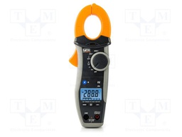 Meter: multifunction; pincers type; LCD; Øcable: 30mm; True RMS