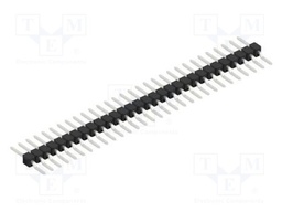 Connector: pin strips; pin header; male; PIN: 30; 2.54mm; SMT; 1x30