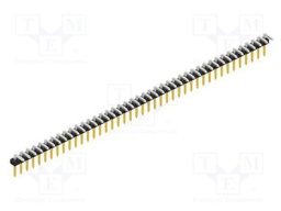 Connector: pin strips; pin header; male; PIN: 42; 2mm; THT; 1x42