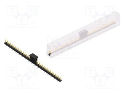 Connector: pin strips; pin header; male; PIN: 35; 2.54mm; SMT; 1x35