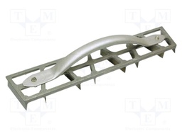 Wall plane; L: 450mm; W: 90mm; aluminium