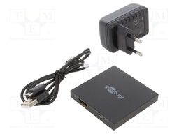 Splitter; HDCP 1.4,HDMI 1.4; black; Out: HDMI socket x2