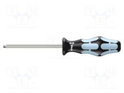 Screwdriver; square; #2; Blade length: 100mm; Overall len: 205mm