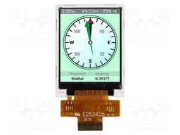 Display: TFT; 128x160; Illumin: LED; Window dimensions: 29x36mm