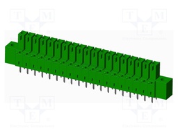 Connector: pluggable terminal block; socket; female; straight