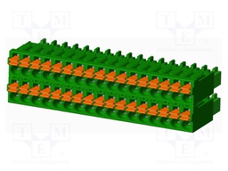 Connector: pluggable terminal block; plug; female; straight; 5.5A
