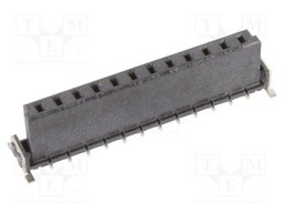 Connector: PCB to PCB; female; PIN: 12; 2.54mm; -55÷125°C; 18A; SMT