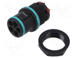 Connector: AC supply; screw terminal; male; TH389; ways: 5