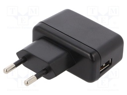 Power supply: switched-mode; voltage source; 5VDC; 1A; 5W; Out: USB