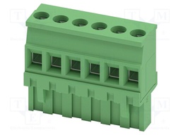 PCB connector, nominal cross section: 2.5 mm?, color: green,