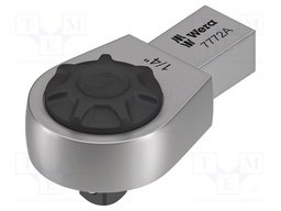 Rattle; 1/4",9x12; with switch; 49mm; Application: torque wrench