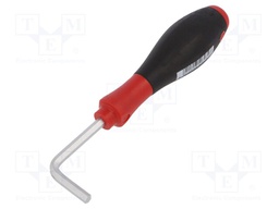 Screwdriver; Allen hex key; Size: HEX 5mm; angular