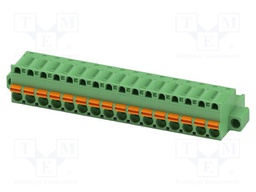 PCB connector, nominal cross section: 2.5 mm?, color: green,