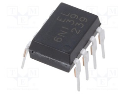 Optocoupler; THT; Channels: 1; Out: Darlington; 5kV; DIP8; 1kV/μs