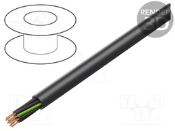 Wire; BiT 1000 H; 12G1,5mm2; unshielded; 0.6/1kV; LSZH; Cu; black