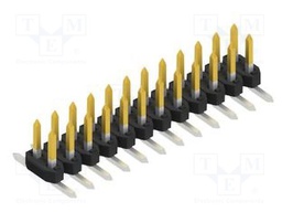 Connector: pin strips; pin header; male; PIN: 24; 2mm; SMT; 2x12