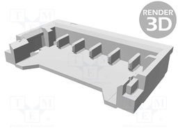 Socket; wire-board; male; 1.2mm; Pico-EZMate; PIN: 5; SMT; 1.5A