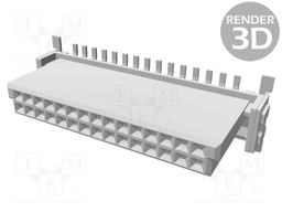 Connector: PCB to PCB; female; PIN: 30; 1.27mm; Series: har-flex