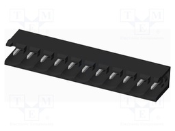 Connector: pluggable terminal block; socket; male; on PCBs