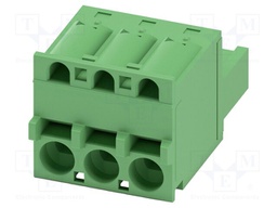 PCB connector, nominal cross section: 2.5 mm?, color: green,