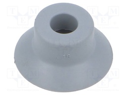 Suction cup; 18mm; 1.1g; Shore hardness: 55; 0.37cm3; SUF