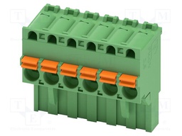 PCB connector, nominal cross section: 2.5 mm?, color: green,