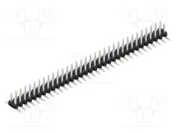 Connector: pin strips; pin header; male; PIN: 66; 2mm; SMT; 2x33