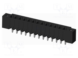 Connector: pluggable terminal block; socket; male; on PCBs