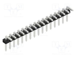 Connector: pin strips; pin header; male; PIN: 16; 2mm; THT; 1x16