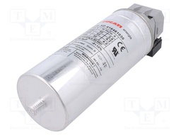 Capacitor: polypropylene; three phase; Q@50Hz: 2.5kVAR; 400VAC
