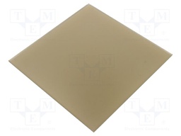 Accessories: decorative panel; pearl gold; glass; 170x170x10mm