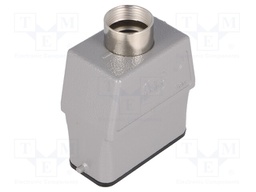 Enclosure: for Han connectors; Han; size 10A; for cable; high