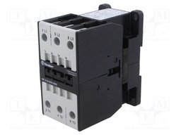 Contactor: 3-pole; for DIN rail mounting; 6K; IP20