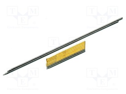 Set of blades to the tip; Plating: gold-plated; Kit: 5x blade