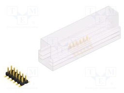 Connector: pin strips; pin header; male; PIN: 12; 2.54mm; SMT; 2x6