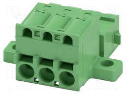 PCB connector, nominal cross section: 2.5 mm2, color: green,
